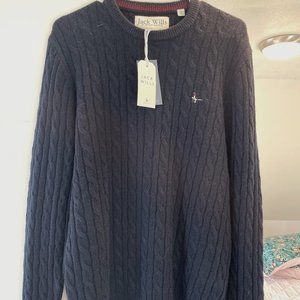 NWT Jack Will's Blue Men's Sweater